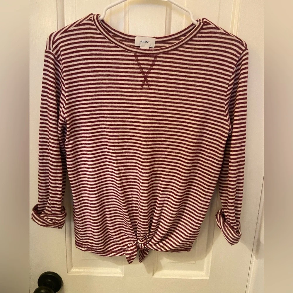Old Navy Girls Size L Striped Top